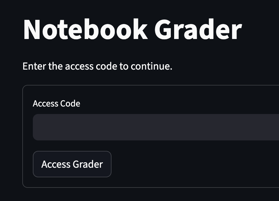 Notebook Grader cover
